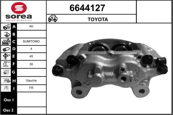 STARTCAR 6644127 - Əyləc kaliperi furqanavto.az