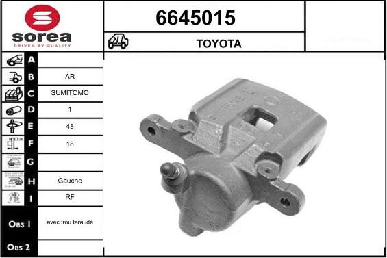 STARTCAR 6645015 - Əyləc kaliperi furqanavto.az