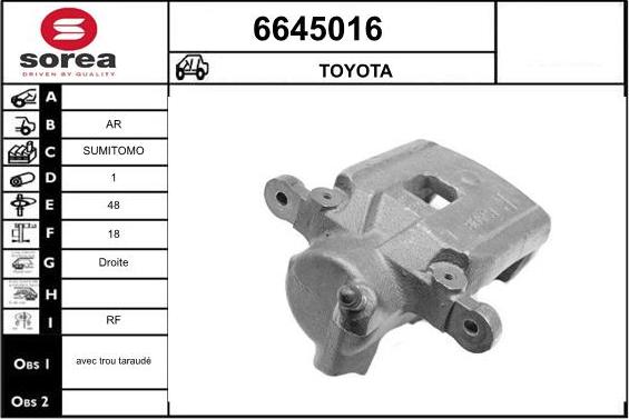 STARTCAR 6645016 - Əyləc kaliperi furqanavto.az