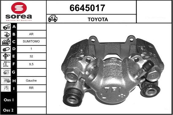 STARTCAR 6645017 - Əyləc kaliperi furqanavto.az