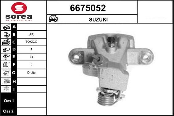 STARTCAR 6675052 - Əyləc kaliperi furqanavto.az