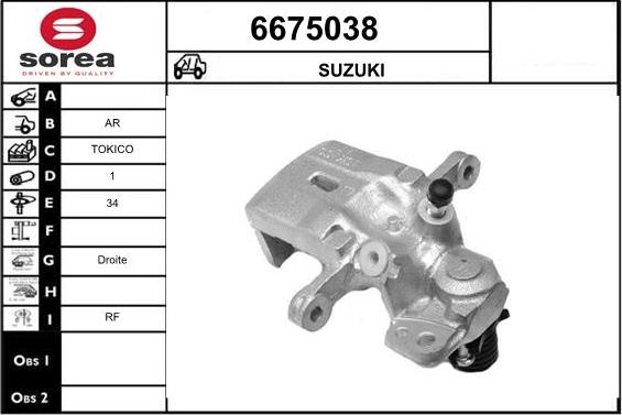 STARTCAR 6675038 - Əyləc kaliperi furqanavto.az