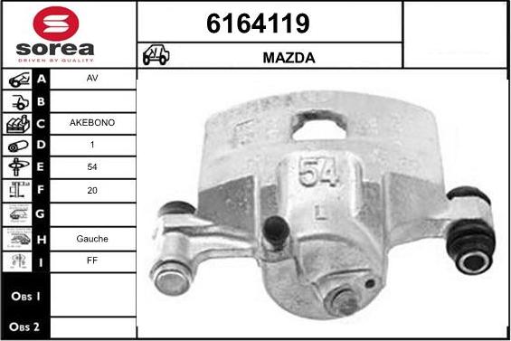 STARTCAR 6164119 - Əyləc kaliperi furqanavto.az