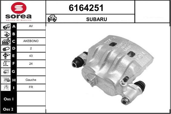 STARTCAR 6164251 - Əyləc kaliperi furqanavto.az