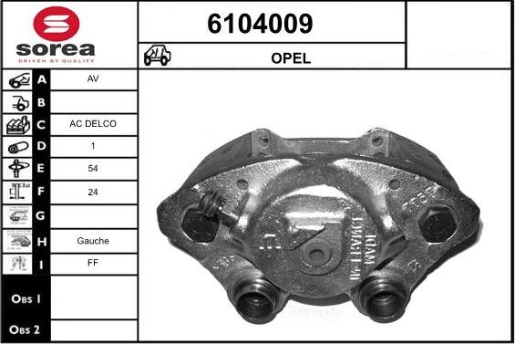 STARTCAR 6104009 - Əyləc kaliperi furqanavto.az