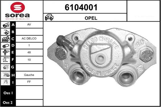 STARTCAR 6104001 - Əyləc kaliperi furqanavto.az