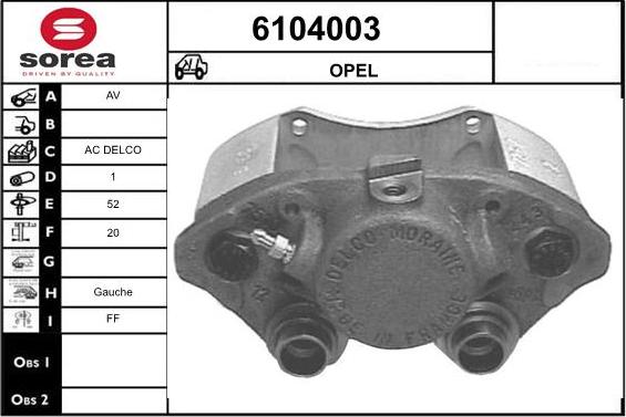 STARTCAR 6104003 - Əyləc kaliperi furqanavto.az