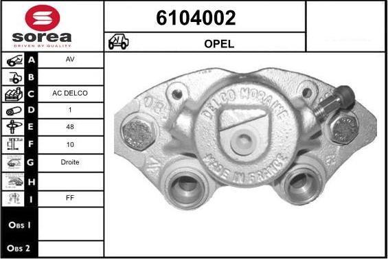 STARTCAR 6104002 - Əyləc kaliperi furqanavto.az