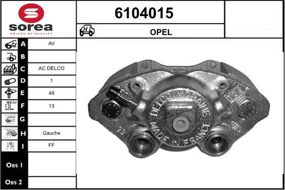 STARTCAR 6104015 - Əyləc kaliperi furqanavto.az