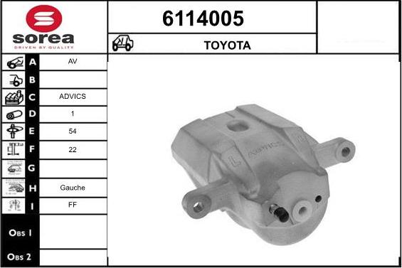 STARTCAR 6114005 - Əyləc kaliperi furqanavto.az