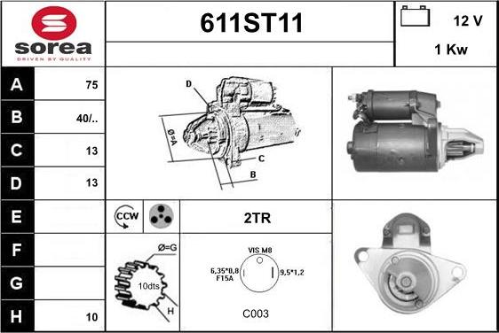 STARTCAR 611ST11 - Başlanğıc furqanavto.az