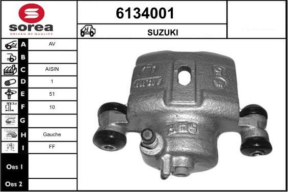 STARTCAR 6134001 - Əyləc kaliperi furqanavto.az