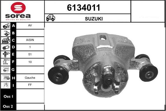 STARTCAR 6134011 - Əyləc kaliperi furqanavto.az