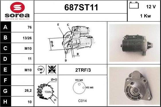 STARTCAR 687ST11 - Başlanğıc furqanavto.az