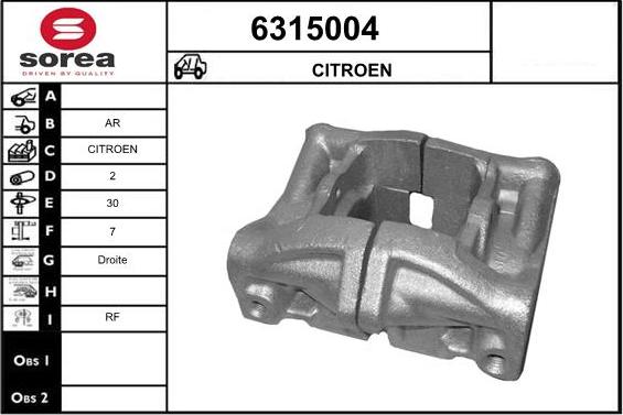 STARTCAR 6315004 - Əyləc kaliperi furqanavto.az