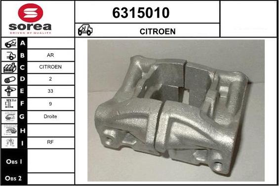 STARTCAR 6315010 - Əyləc kaliperi furqanavto.az