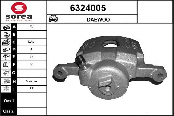 STARTCAR 6324005 - Əyləc kaliperi furqanavto.az