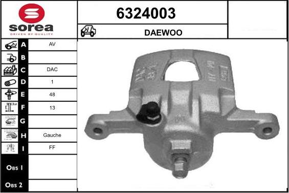 STARTCAR 6324003 - Əyləc kaliperi furqanavto.az