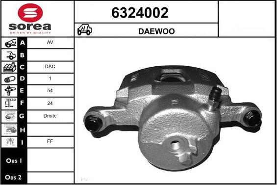 STARTCAR 6324002 - Əyləc kaliperi furqanavto.az