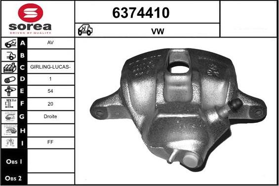 STARTCAR 6374410 - Əyləc kaliperi furqanavto.az