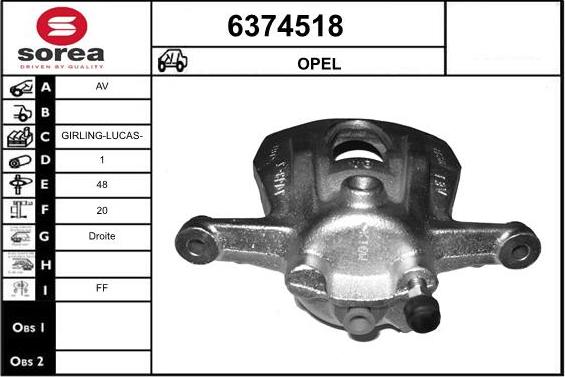 STARTCAR 6374518 - Əyləc kaliperi furqanavto.az