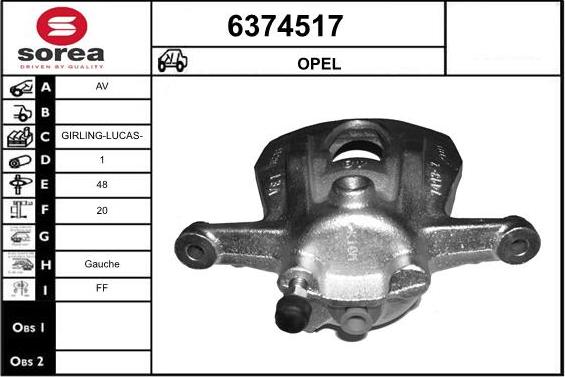 STARTCAR 6374517 - Əyləc kaliperi furqanavto.az