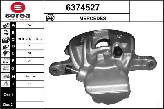 STARTCAR 6374527 - Əyləc kaliperi furqanavto.az