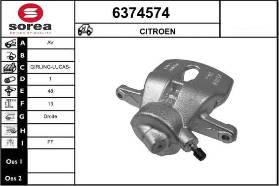 STARTCAR 6374574 - Əyləc kaliperi furqanavto.az