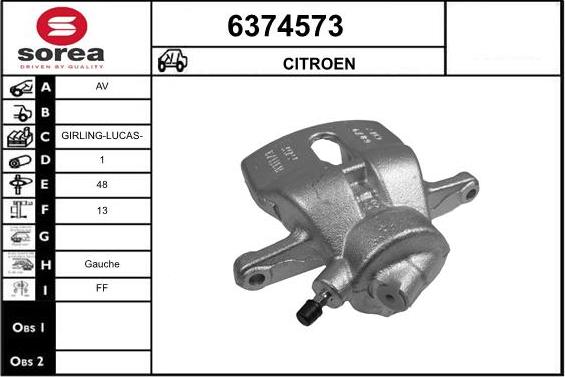 STARTCAR 6374573 - Əyləc kaliperi furqanavto.az