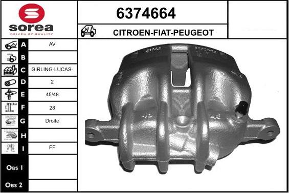 STARTCAR 6374664 - Əyləc kaliperi furqanavto.az