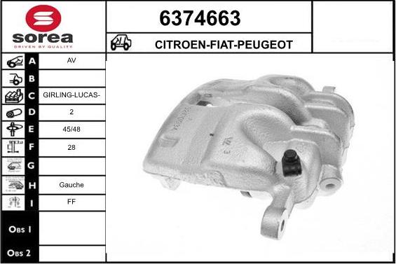 STARTCAR 6374663 - Əyləc kaliperi furqanavto.az