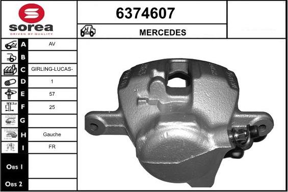 STARTCAR 6374607 - Əyləc kaliperi furqanavto.az