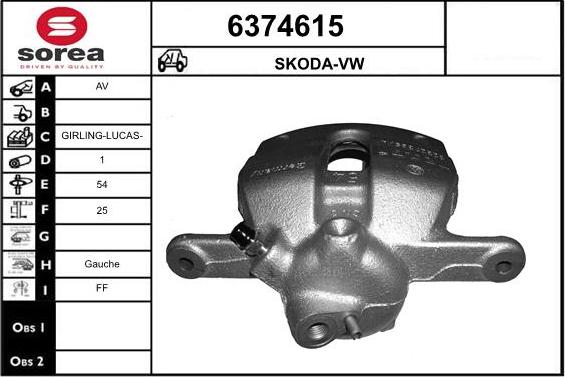 STARTCAR 6374615 - Əyləc kaliperi furqanavto.az