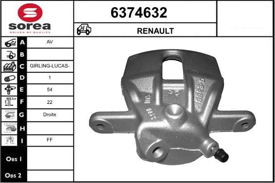 STARTCAR 6374632 - Əyləc kaliperi furqanavto.az