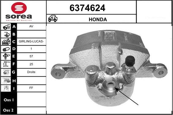 STARTCAR 6374624 - Əyləc kaliperi furqanavto.az