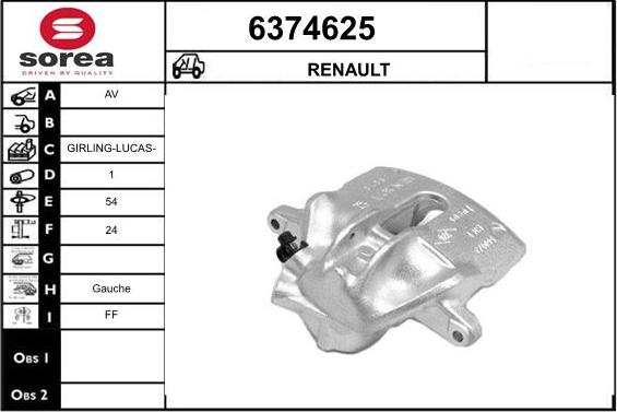 STARTCAR 6374625 - Əyləc kaliperi furqanavto.az