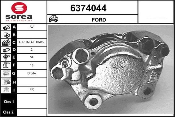 STARTCAR 6374044 - Əyləc kaliperi furqanavto.az