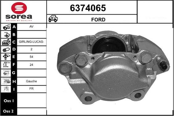 STARTCAR 6374065 - Əyləc kaliperi furqanavto.az