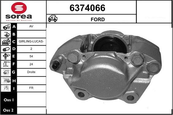 STARTCAR 6374066 - Əyləc kaliperi furqanavto.az