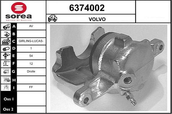 STARTCAR 6374002 - Əyləc kaliperi furqanavto.az