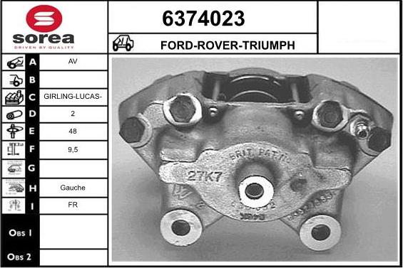 STARTCAR 6374023 - Əyləc kaliperi furqanavto.az