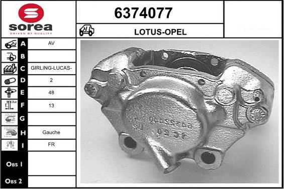 STARTCAR 6374077 - Əyləc kaliperi furqanavto.az