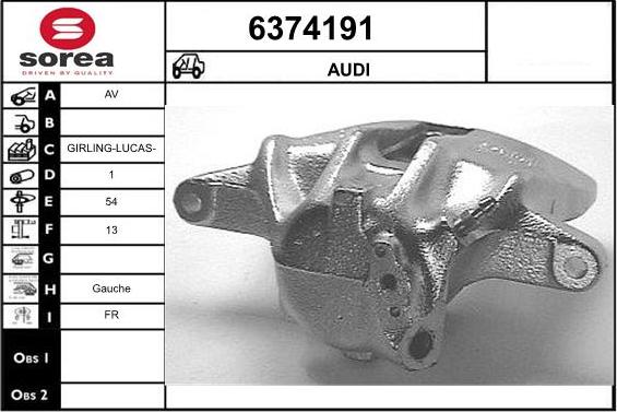 STARTCAR 6374191 - Əyləc kaliperi furqanavto.az