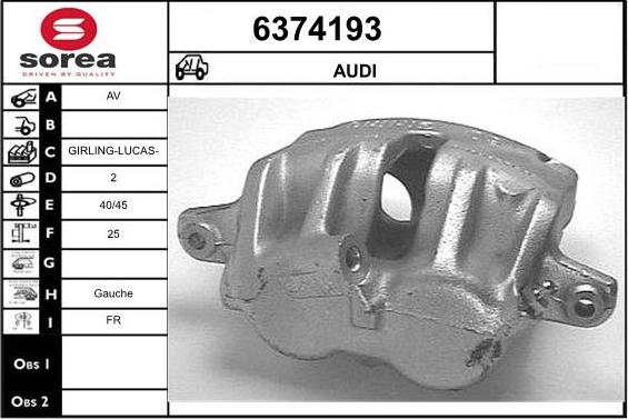 STARTCAR 6374193 - Əyləc kaliperi furqanavto.az