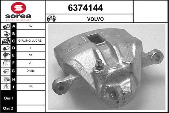 STARTCAR 6374144 - Əyləc kaliperi furqanavto.az