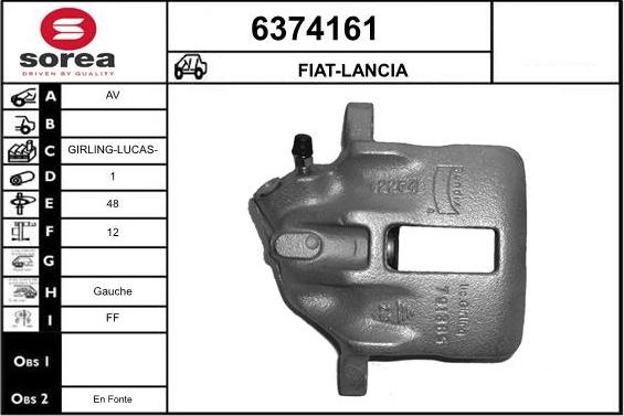 STARTCAR 6374161 - Əyləc kaliperi furqanavto.az