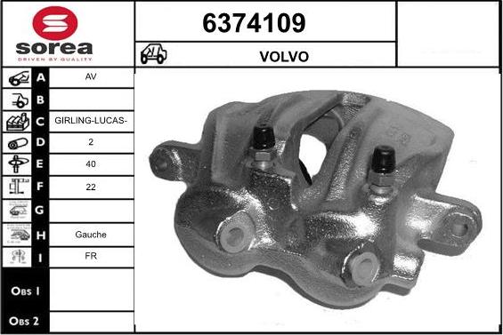 STARTCAR 6374109 - Əyləc kaliperi furqanavto.az