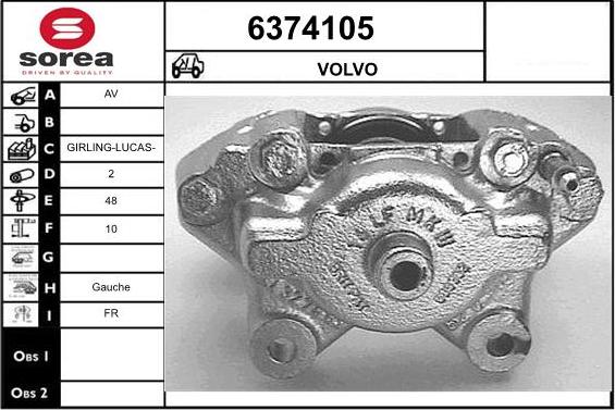 STARTCAR 6374105 - Əyləc kaliperi furqanavto.az