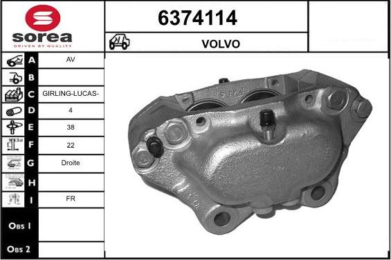 STARTCAR 6374114 - Əyləc kaliperi furqanavto.az