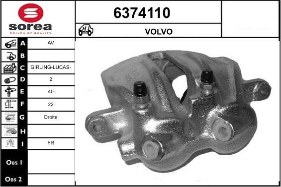 STARTCAR 6374110 - Əyləc kaliperi furqanavto.az